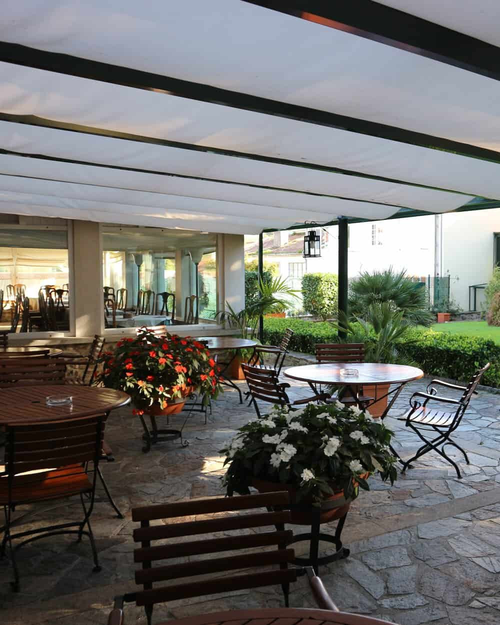 Terrace at Virxe da Cerca Hotel 